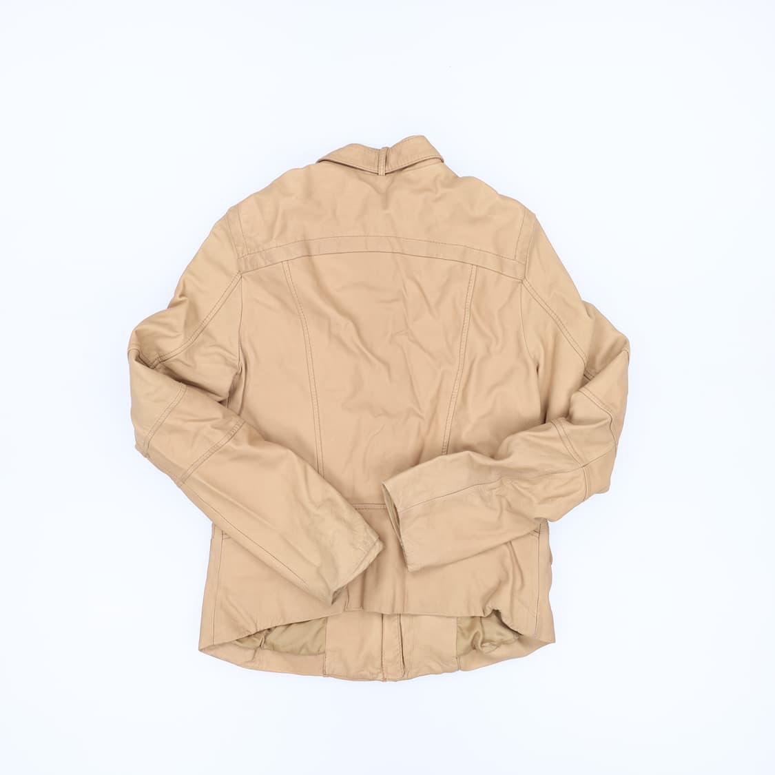 [82] 타임 한섬 여성 라이더 싱글 양가죽 자켓 0114J 상품이미지2