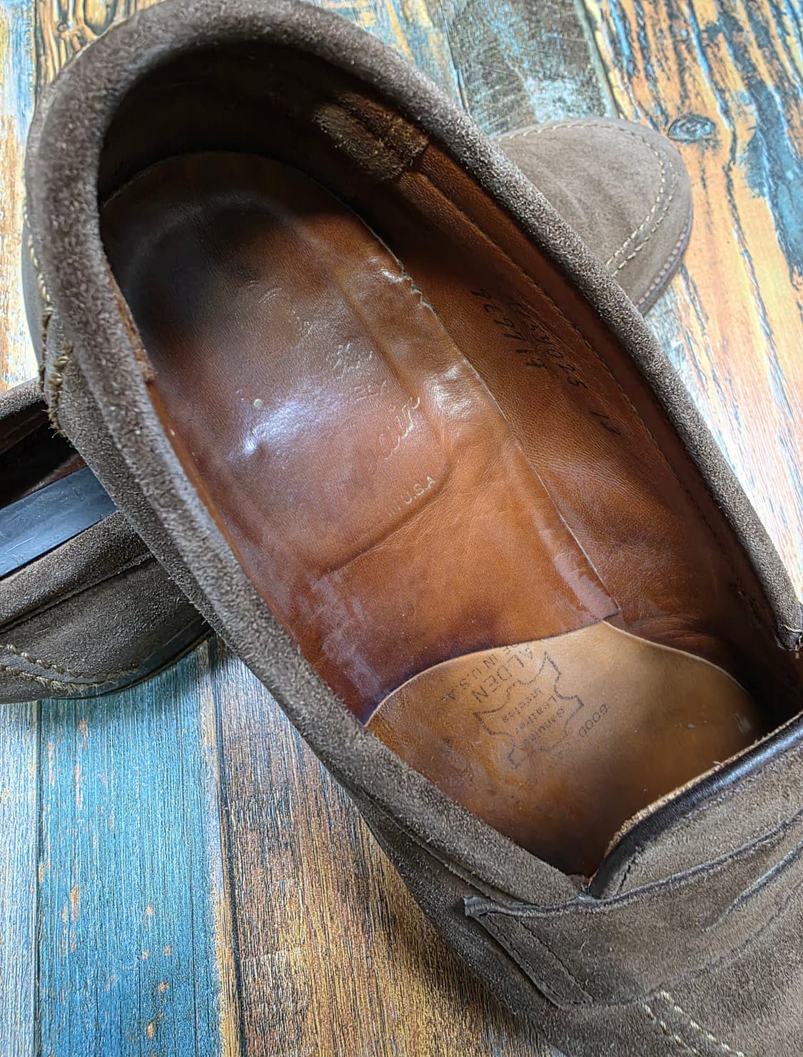 알든 6243 스웨이드 /Alden /8.5 (270) 상품이미지8