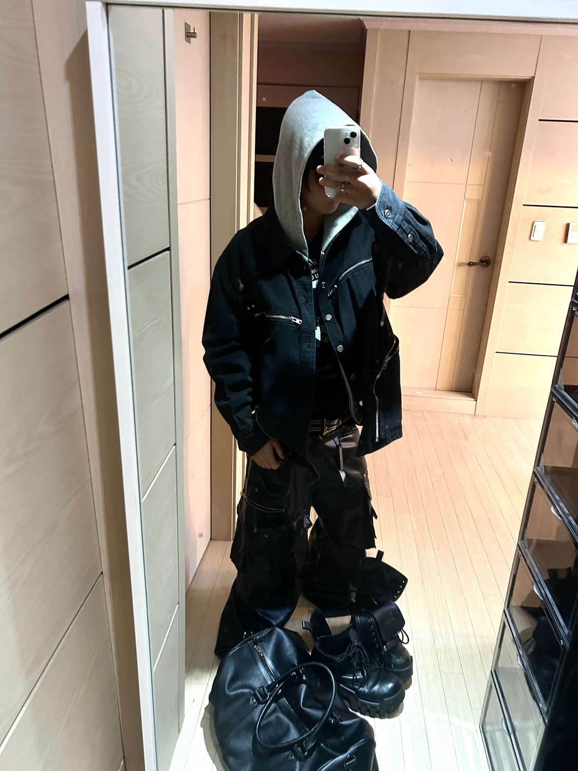 Far Archive Zipper Trucker Jacket 상품이미지6