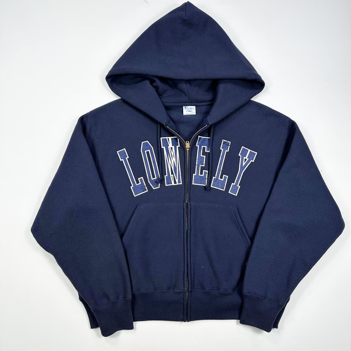 챔피온 x 노앙 리버스위브 네이비 헤비 후드집업 (XS 여성추천) 상품이미지2