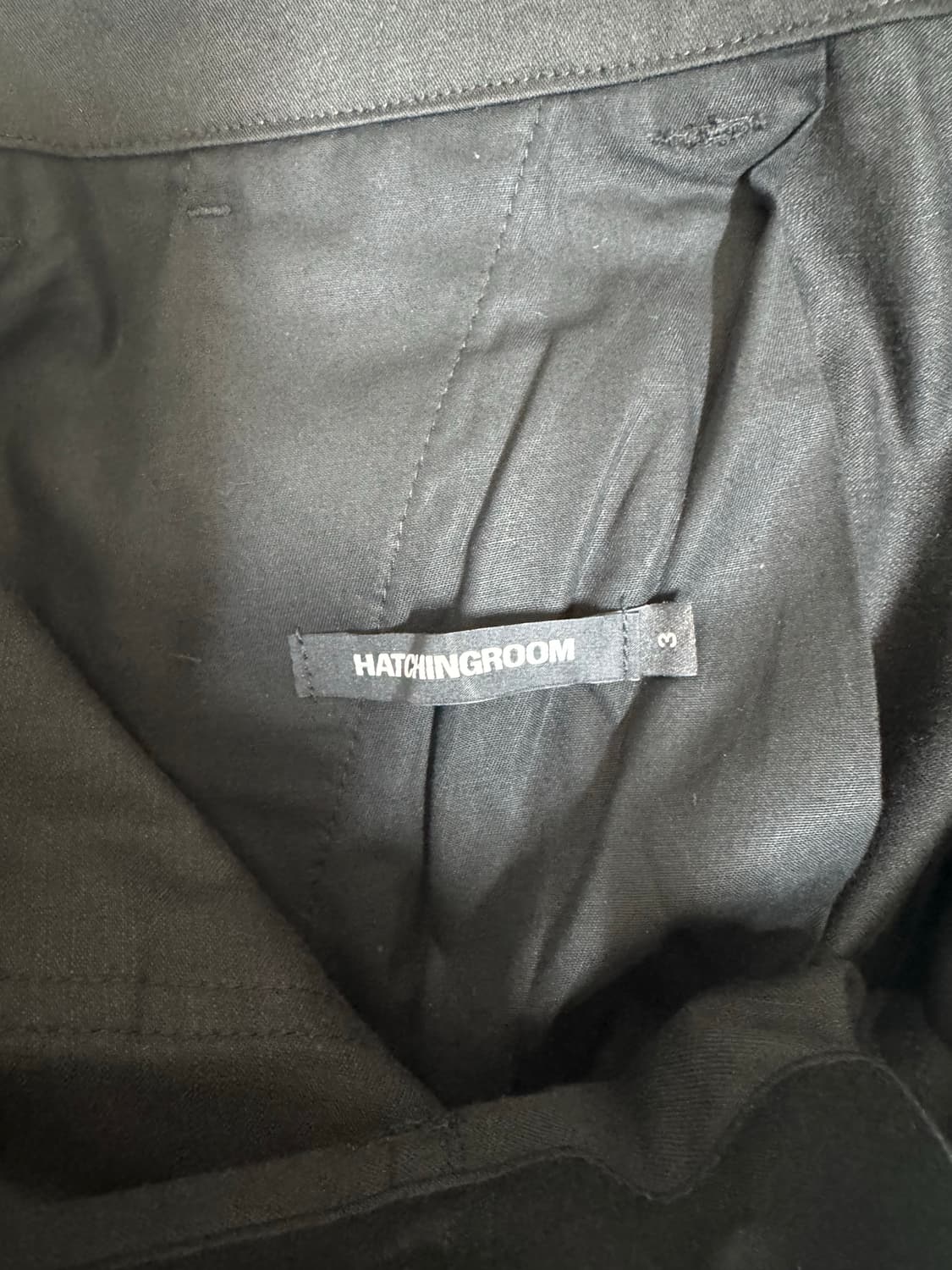 해칭룸 Zip Cargo Work Pants Black 3 상품이미지3