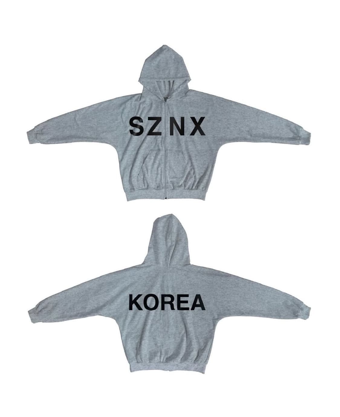 이지 시즌X 코리아 후드집업 2사이즈 YZY SZNX 프리오더 주소변경 상품이미지1