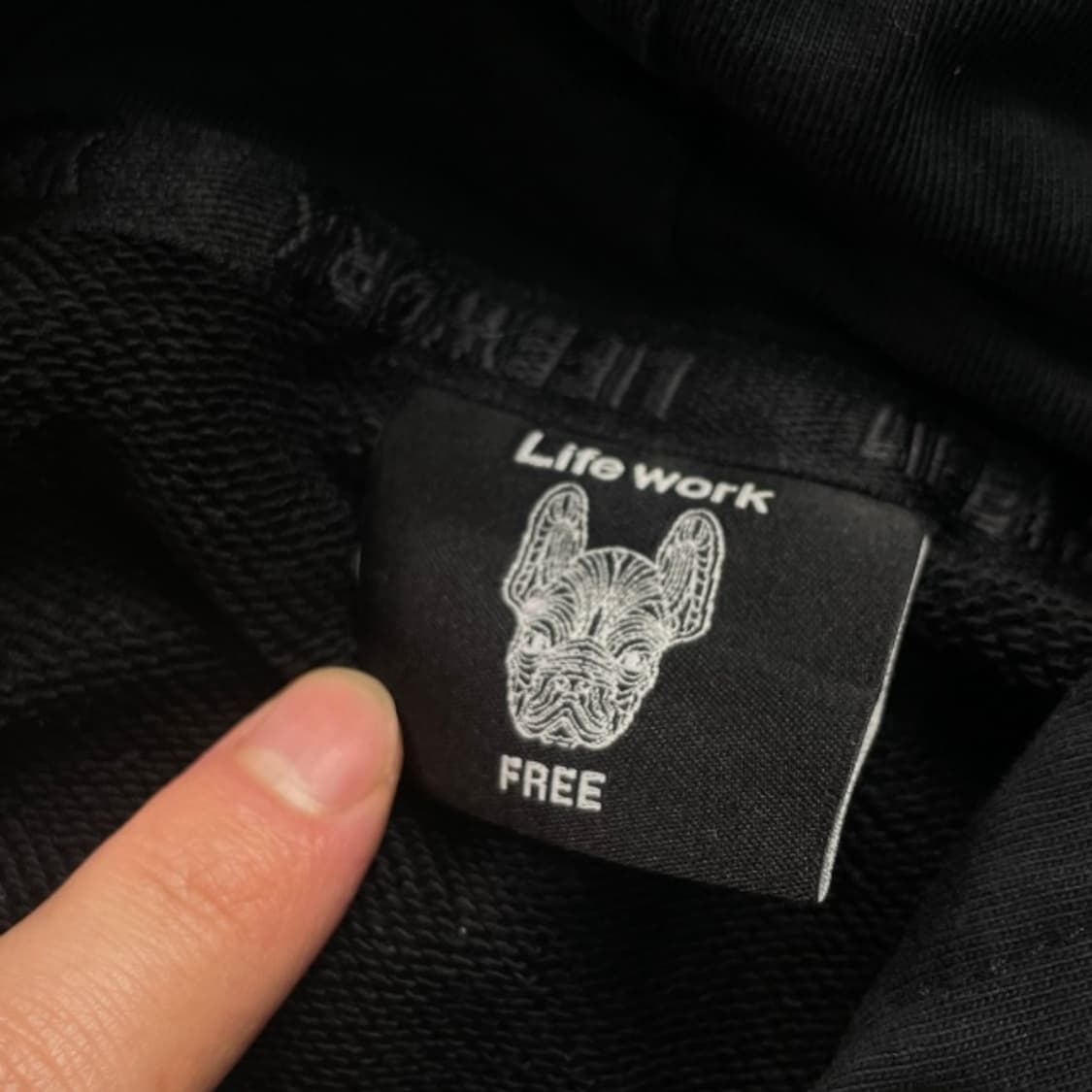 100 라이프워크 후드티  상품이미지5