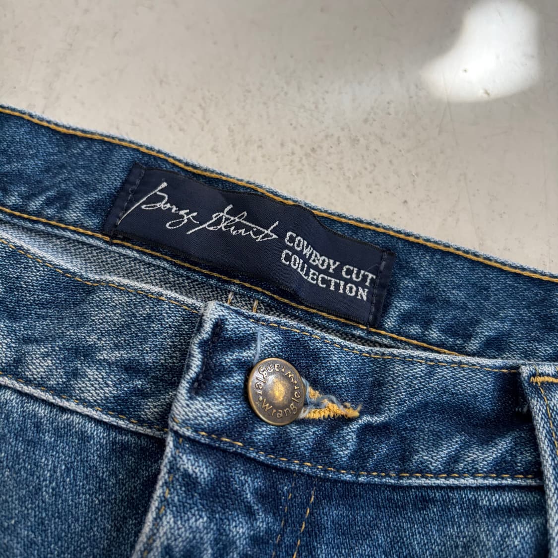 00s 랭글러 빈티지 데님팬츠 36x34 상품이미지4