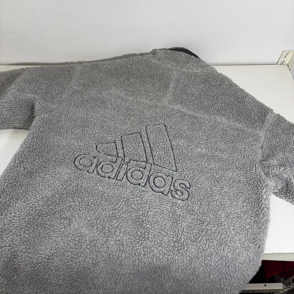 2XL 아디다스 빅로고 리버시블 양면 후리스자켓 상품이미지1