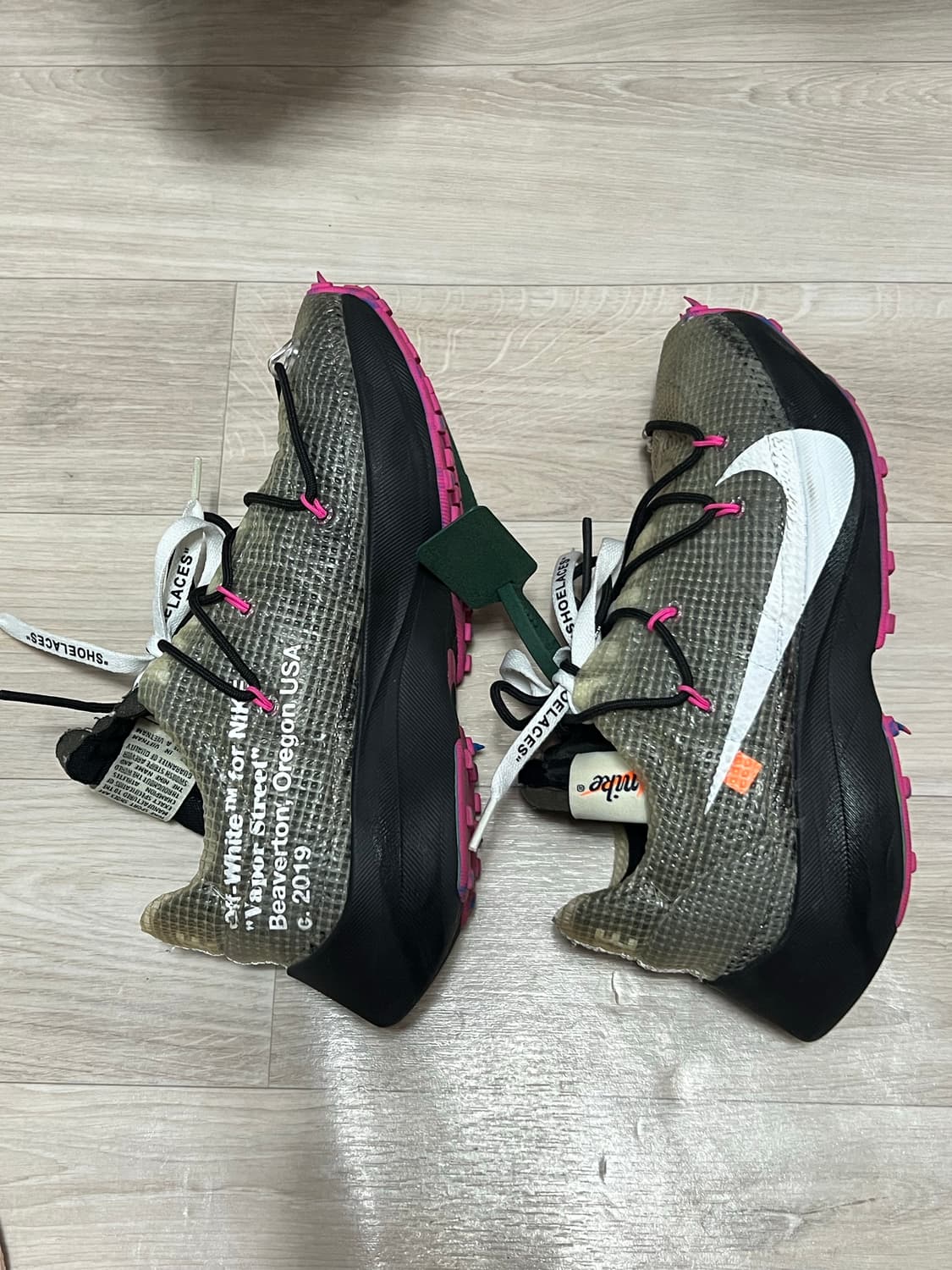 (W) Nike x Off-White Vapor Street Black  상품이미지3