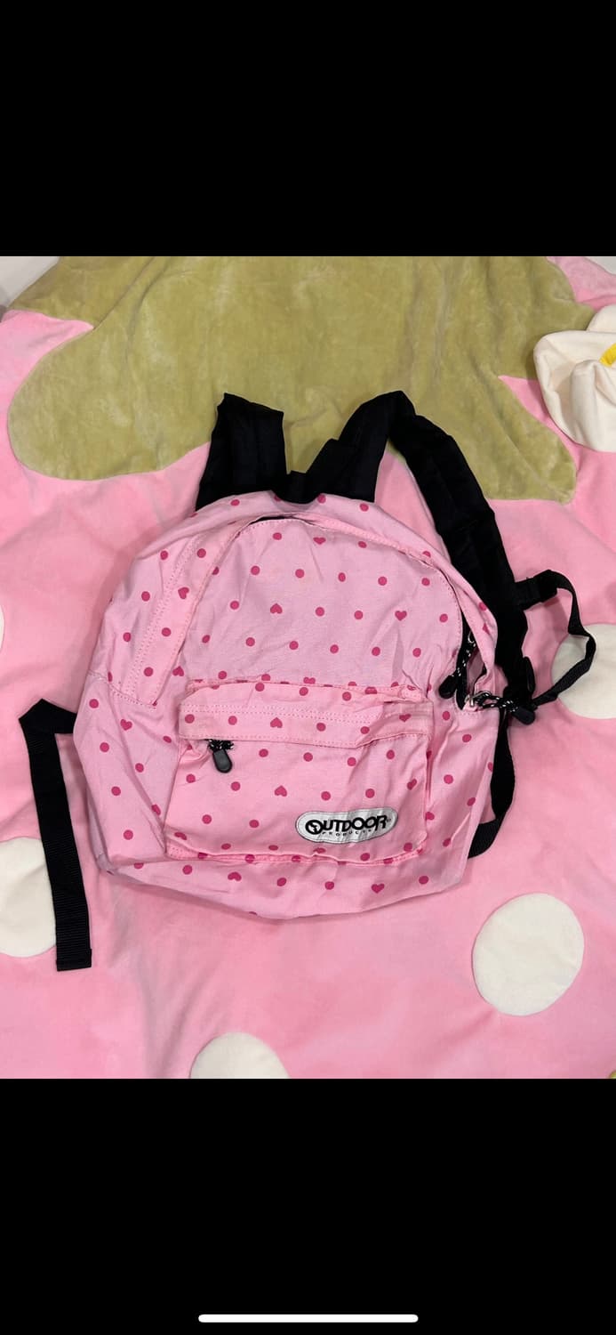 일본수입빈티지 핑크 히메갸루 백팩 상품이미지1