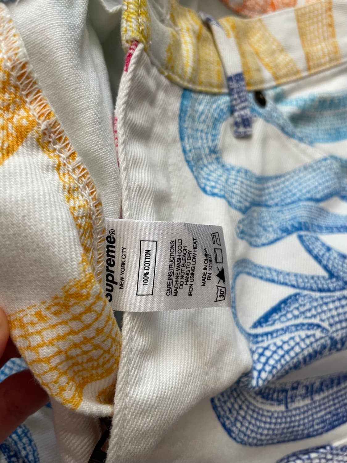 Supreme•Hysteric Glamour 스네이크 팬츠 상품이미지3