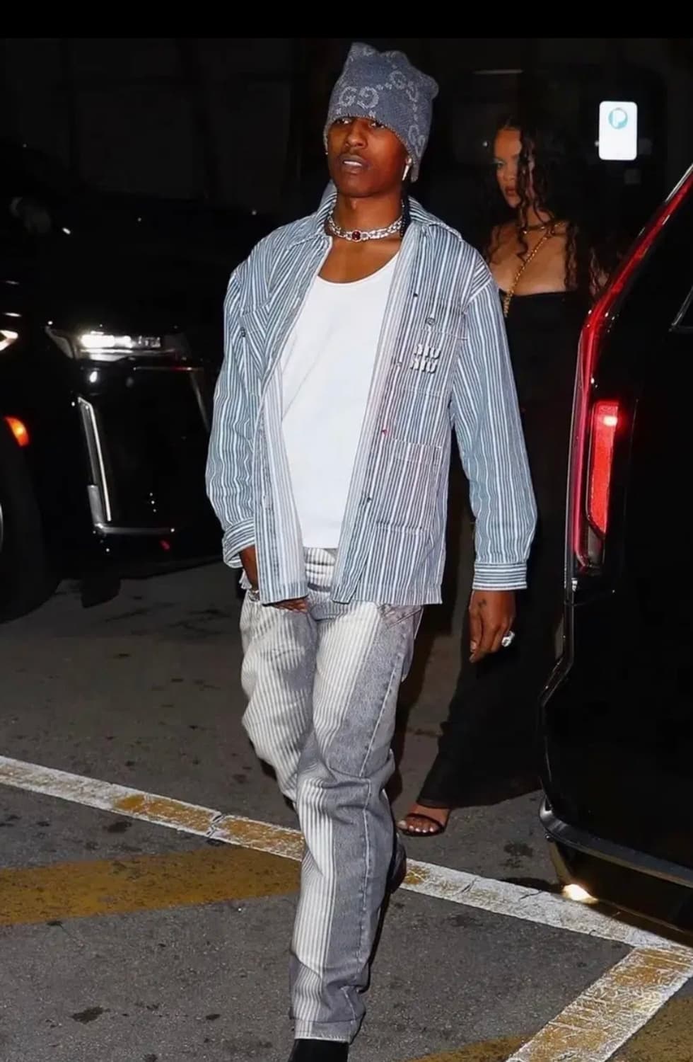 [L]구찌 GG 패턴 니트 비니 상품이미지2