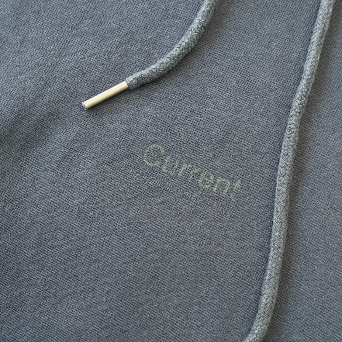 커렌트 차콜블루 후드 L 상품이미지4