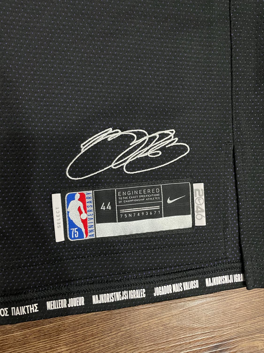 나이키 LA레이커스 르브론 제임스 농구 져지 유니폼 상품이미지3