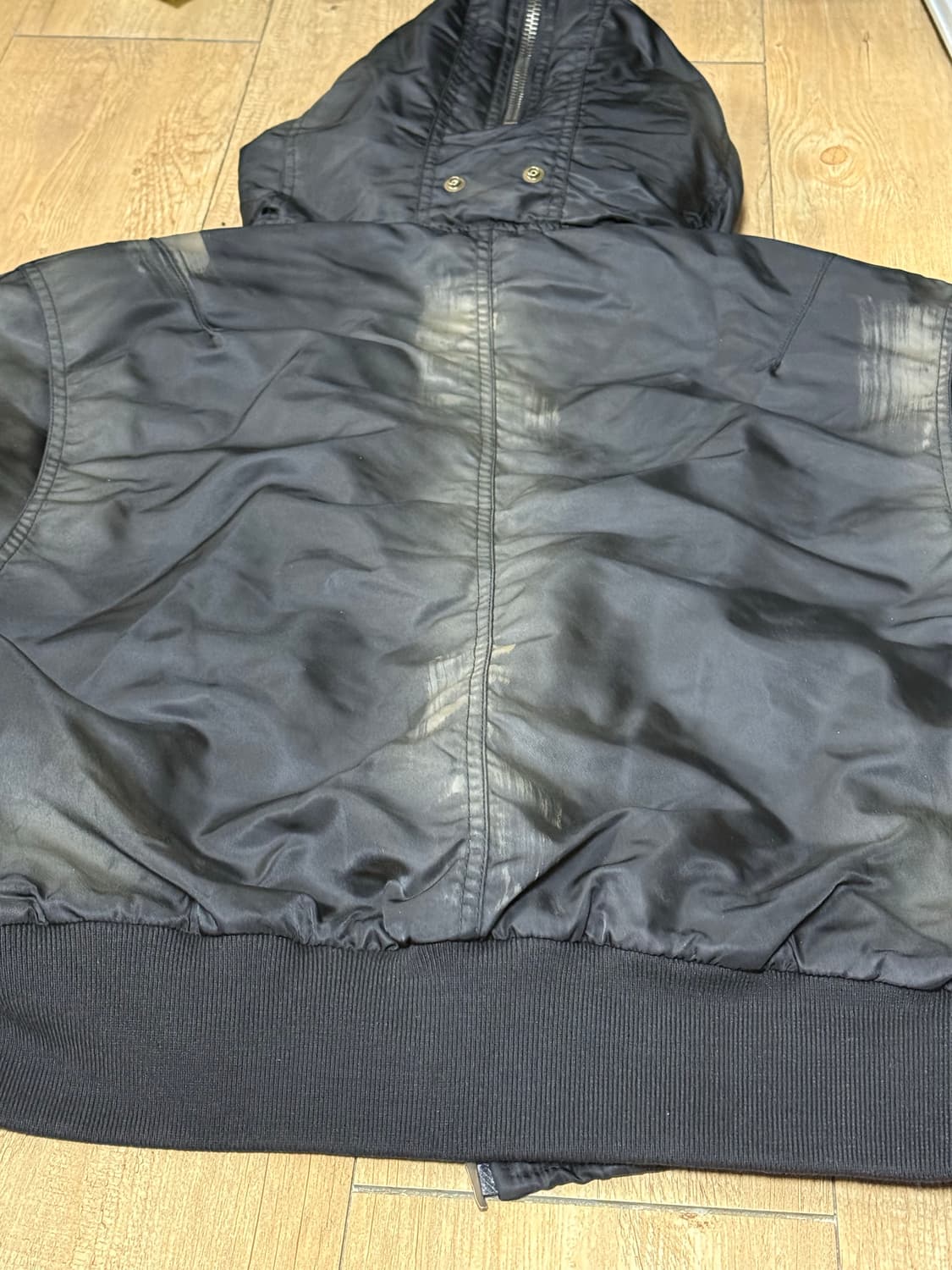 프로젝트 gr 빈티지 봄버 자켓 상품이미지5