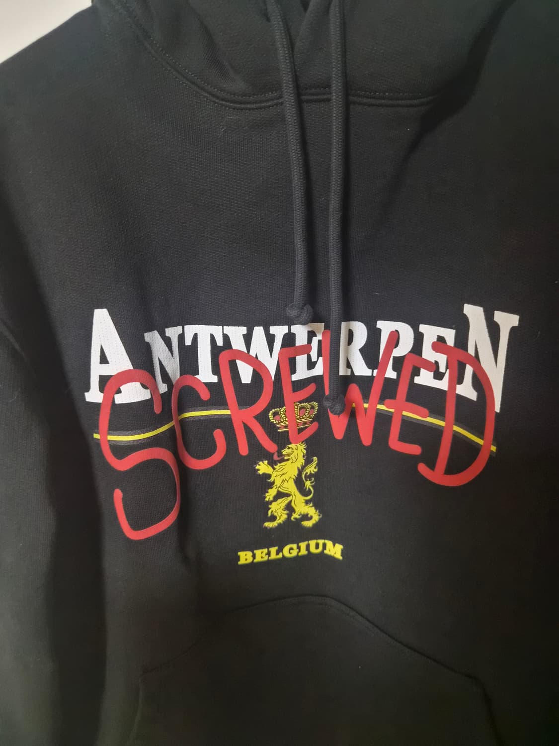 [XS] 베트멍 앤트워프 스크류드 후드티 상품이미지2