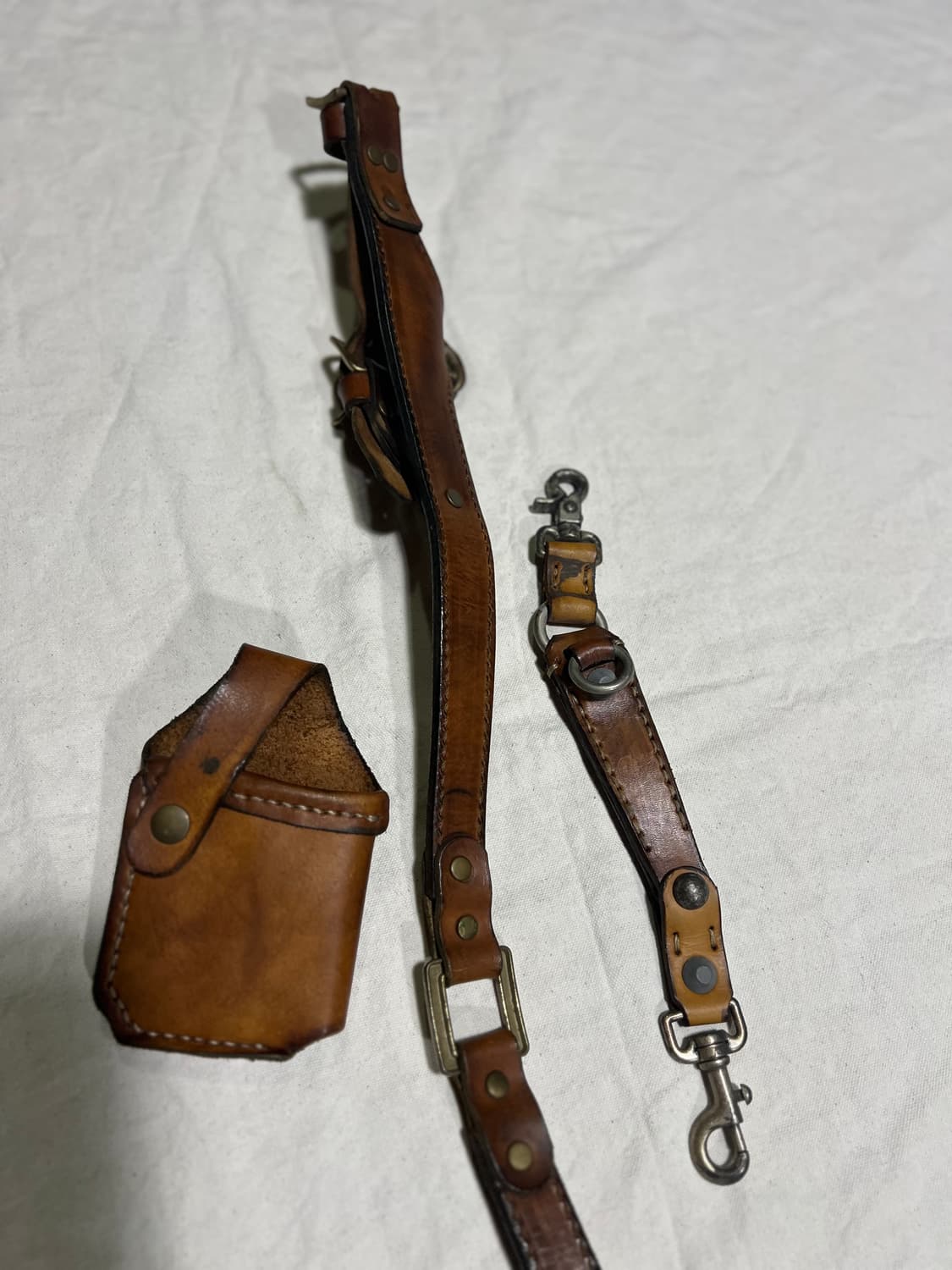 통가죽 벨트세트 상품이미지3