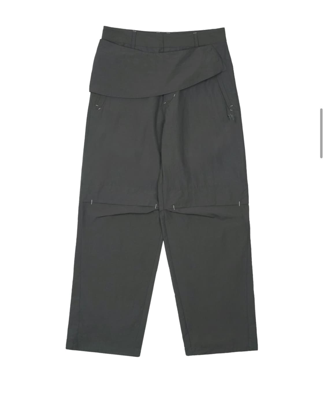 산산기어 X 엔시티 위시 팬츠 차콜 사이즈 2 상품이미지1