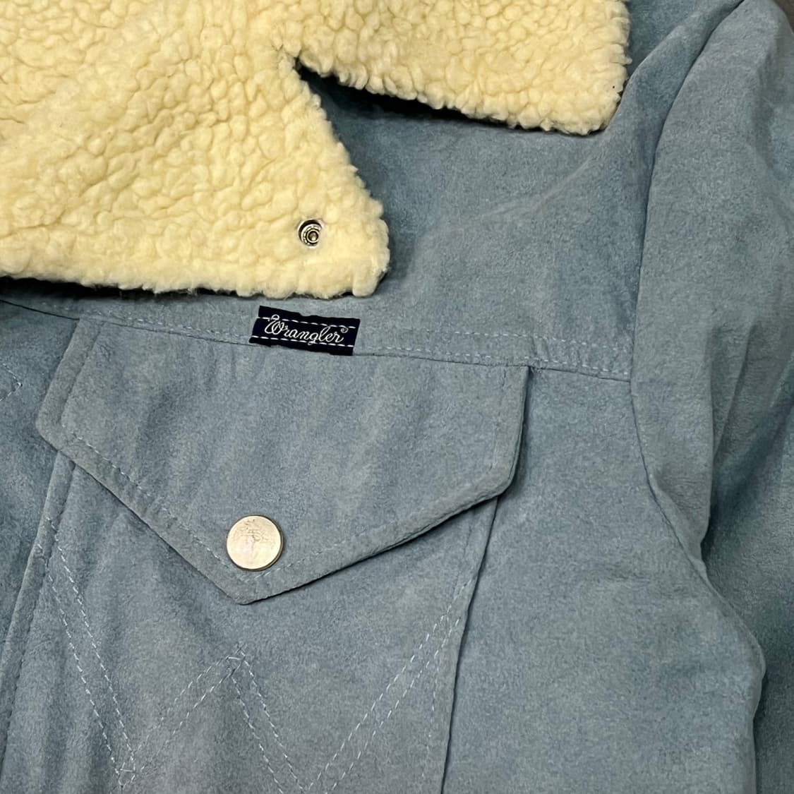  랭글러 스웨이드 쉐르파 자켓 y14522 상품이미지4