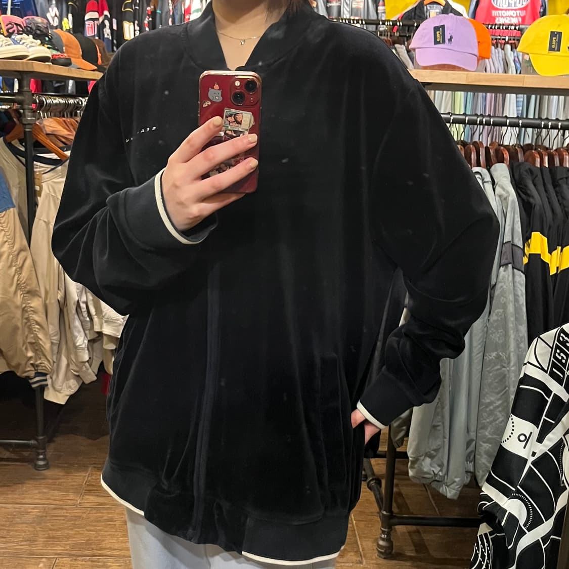 [HI] 빈티지 집업 블랙 상품이미지4