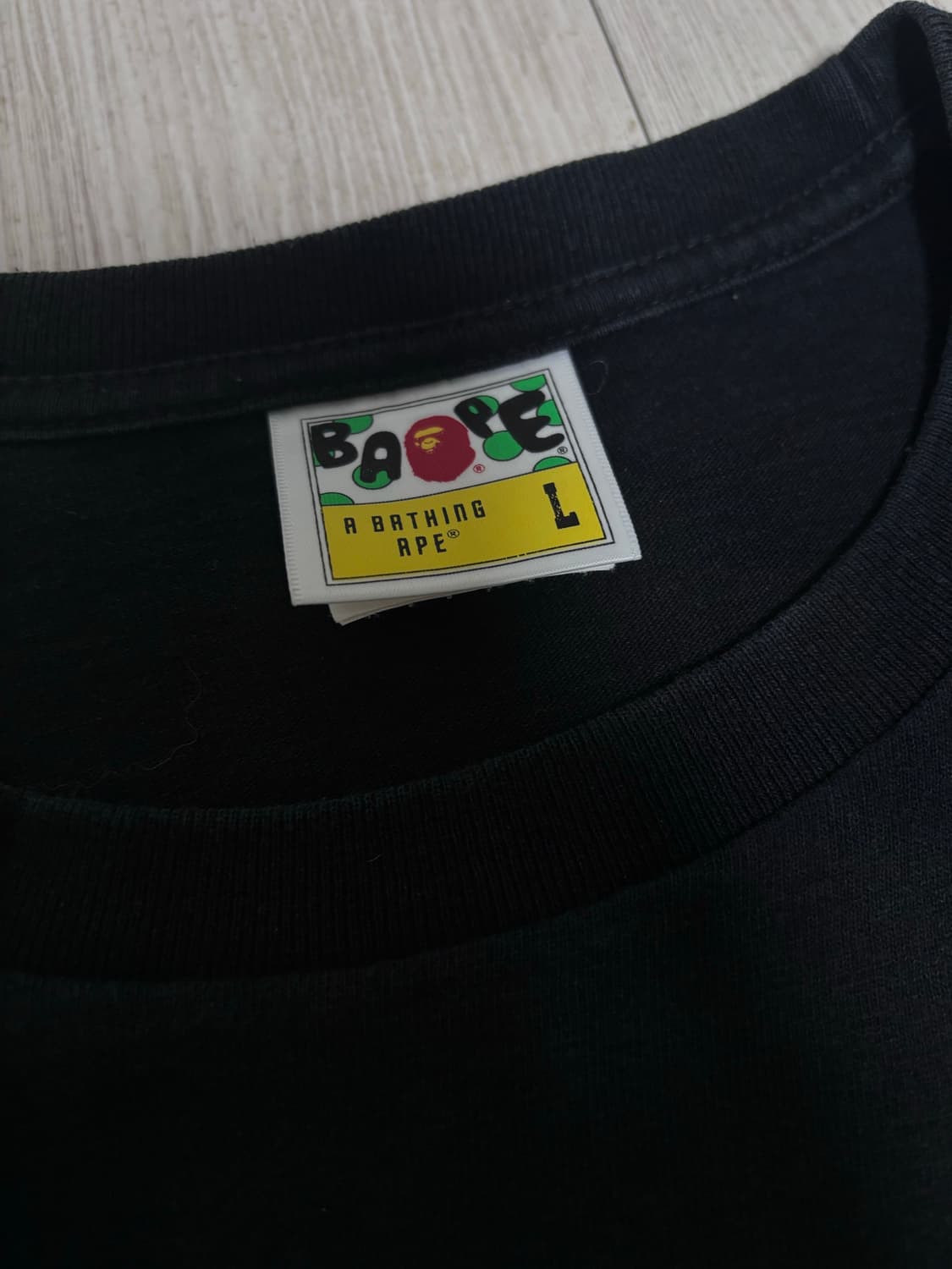 [정품] 베이프 빅션 카모 롱슬리브 L 상품이미지3