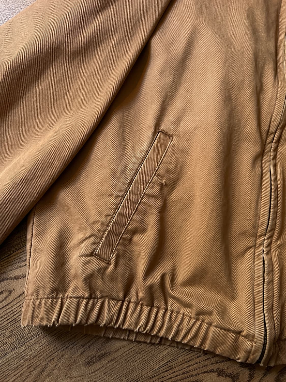 [L]90's 엘엘빈 USA 브라운 드리즐러 자켓 상품이미지3