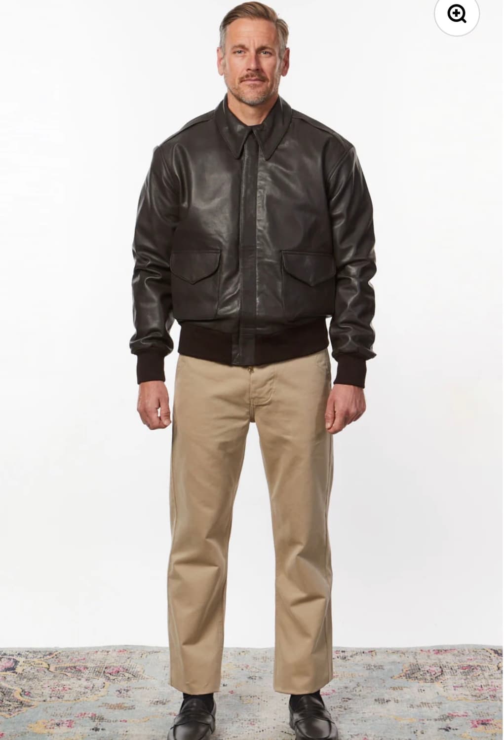 military surplus 밀텍 A-2 가죽 자켓 L사이즈 새상품 상품이미지2