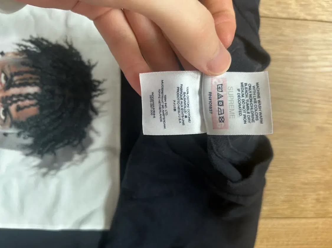 슈프림 NBA 영보이 티셔츠 네이비 - 23FW 상품이미지4