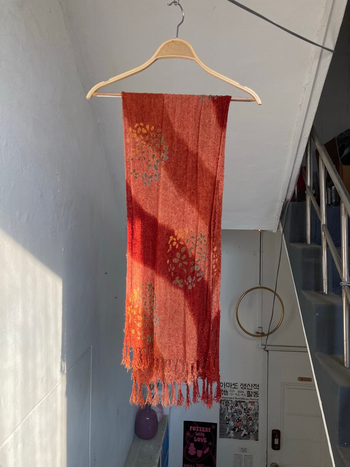 에스닉 브릭 패턴 머플러 상품이미지1