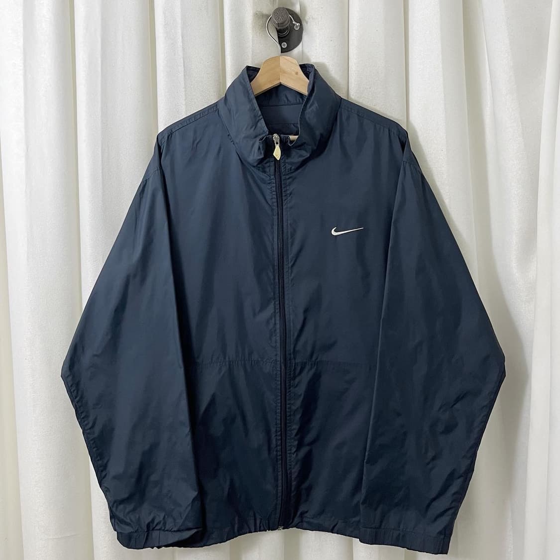 나이키 네이비 백빅로고 윈드브레이커 상품이미지3