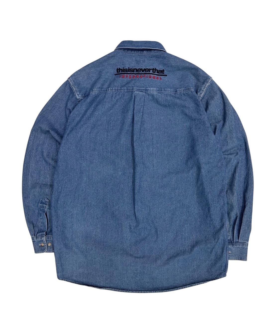 디스이즈네버댓 데님셔츠 (L~2XL)  상품이미지7