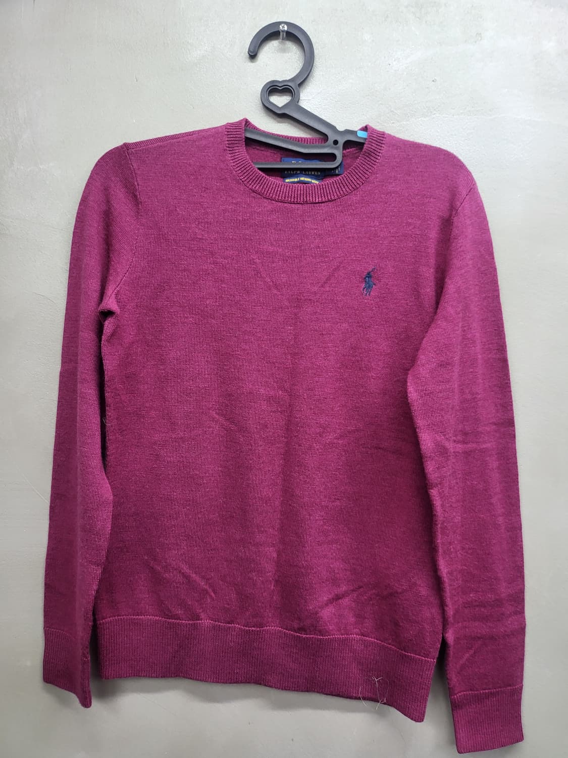 폴로 랄프로렌 핑크 니트s 가슴45기장55 상품이미지1