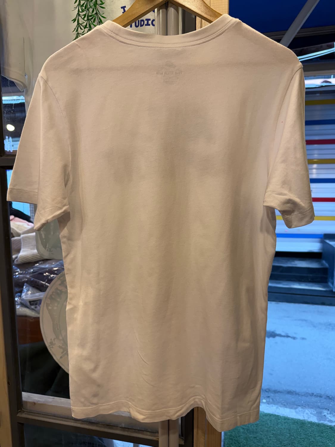 나이키 저스트 두 잇 화이트 반팔티 상품이미지3