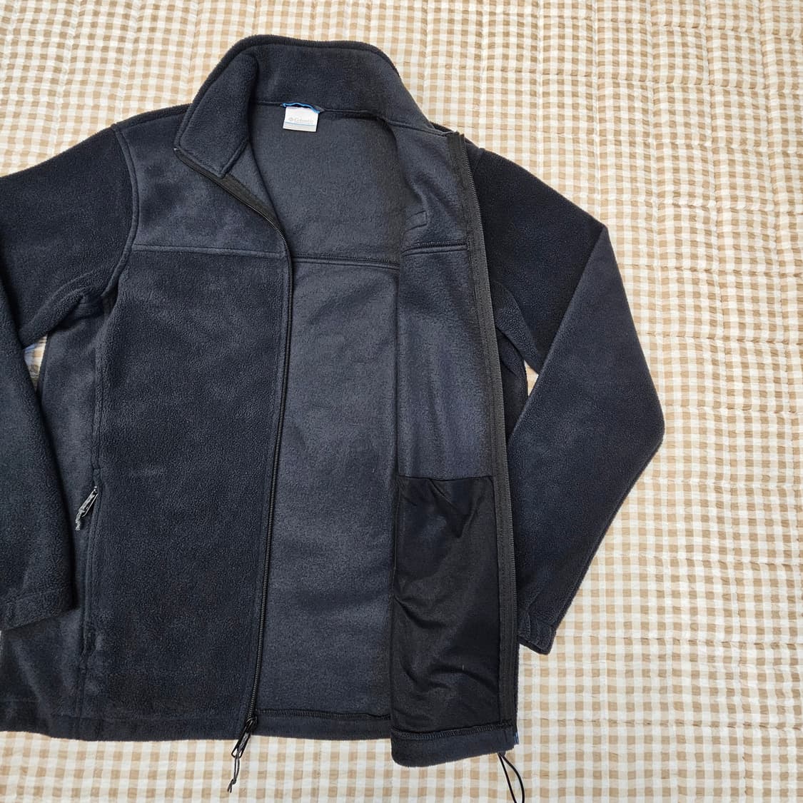 컬럼비아 기모 플리츠 집업자켓 남자100 상품이미지5