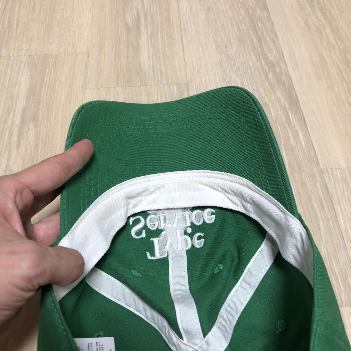 (ONE SIZE) 타입 서비스 타입서비스웹 캡 그린 볼캡 모자 상품이미지4