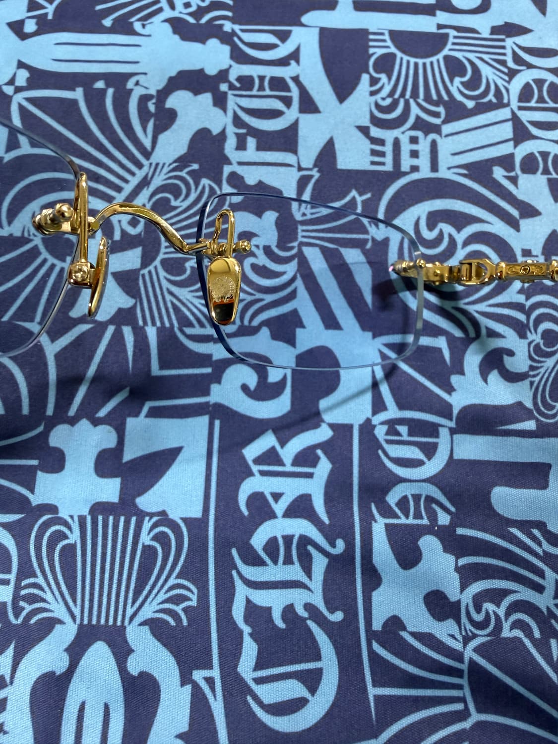 크롬하츠 필스3 안경 골드 브라운 상품이미지9