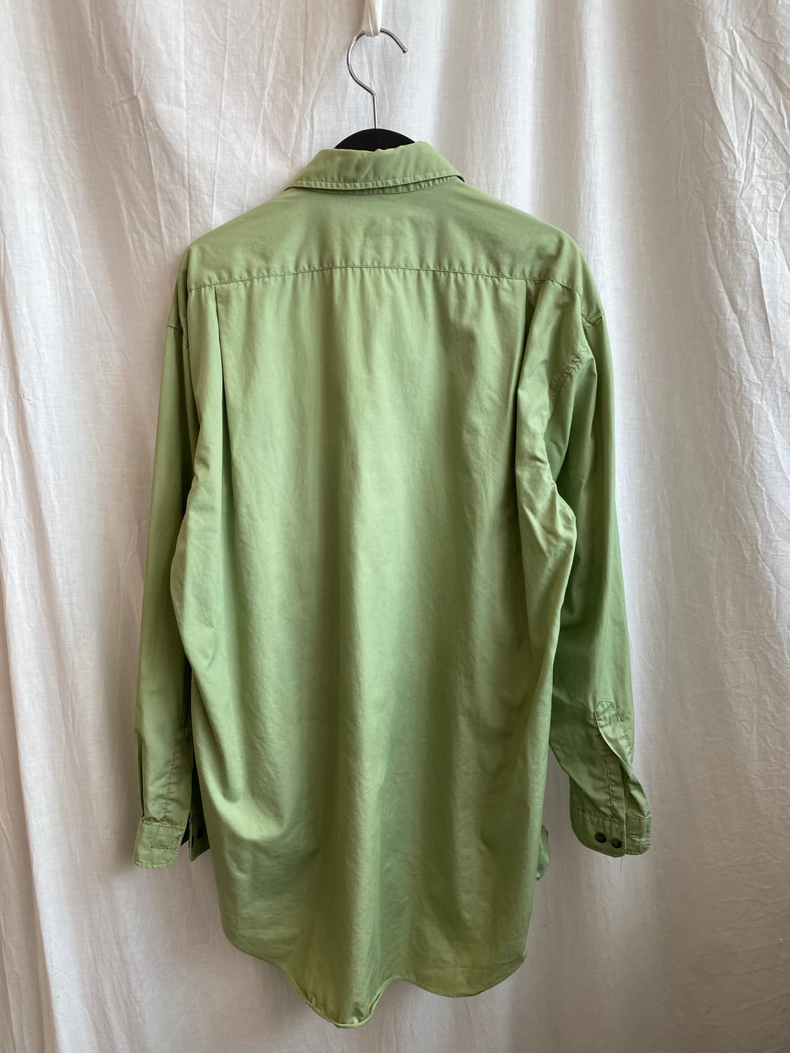 그린 면셔츠(MEN M) 상품이미지2