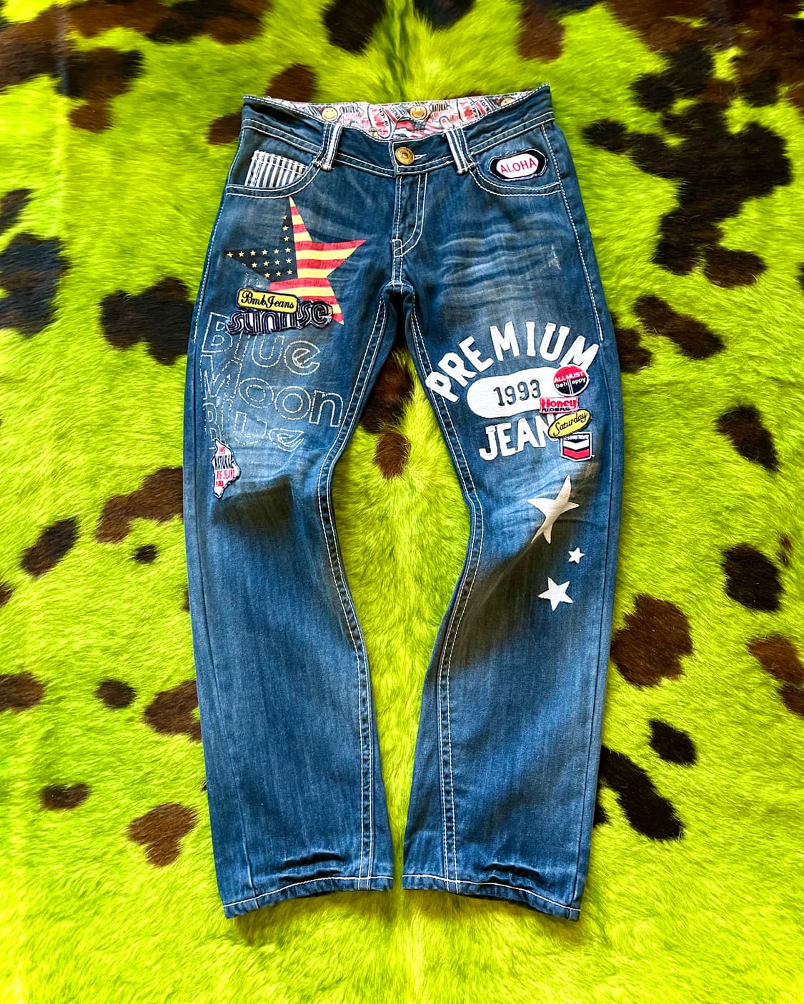 90-00s BLUE MOON BLUE Japan Denim Pants 상품이미지3