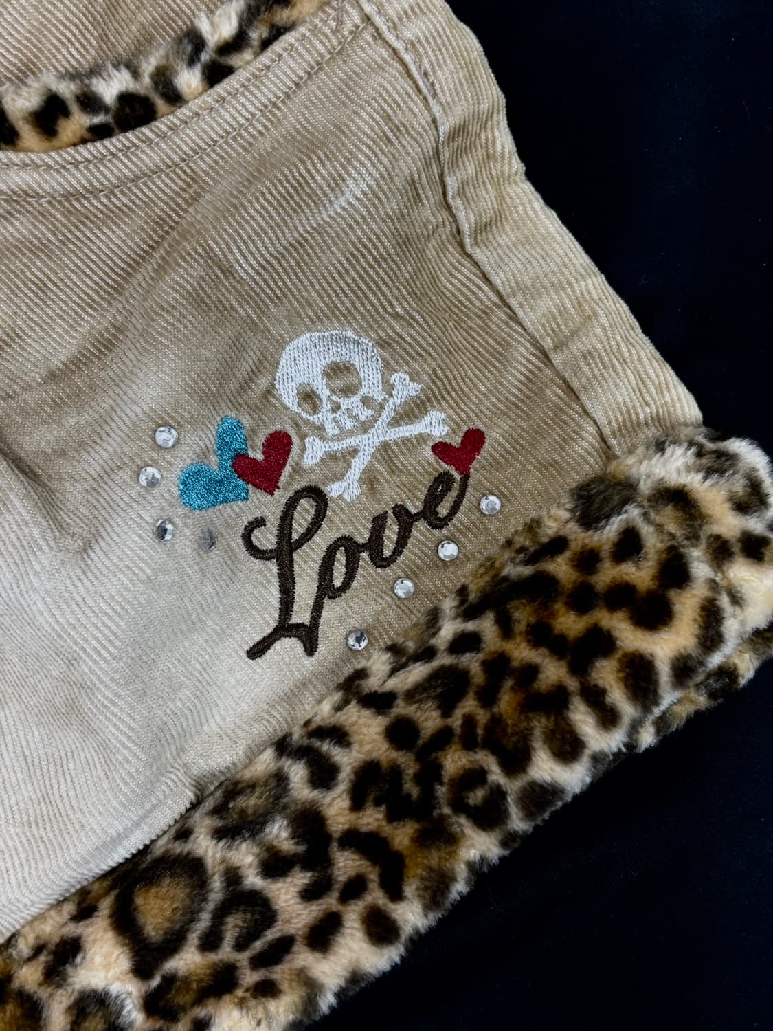 [GAL&Kitsch] Leopard Fur Skull Print cor 상품이미지3