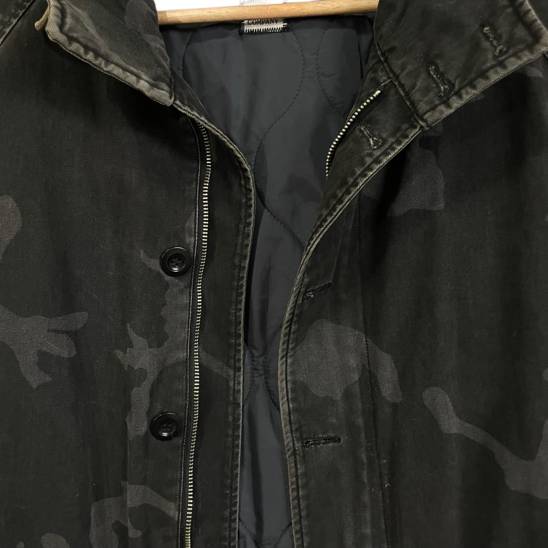 Cp company 카모 후드 누빔 자켓 XL 상품이미지6