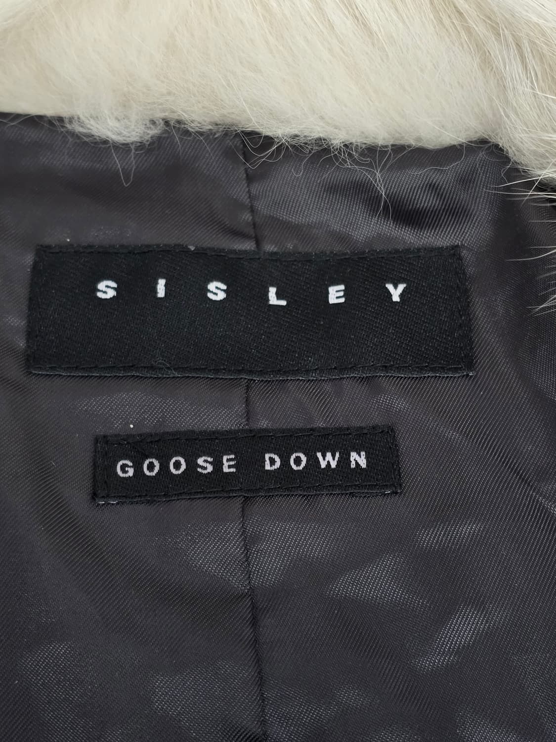 시슬리 폭스퍼 구스다운 여성 롱패딩(44) 상품이미지6