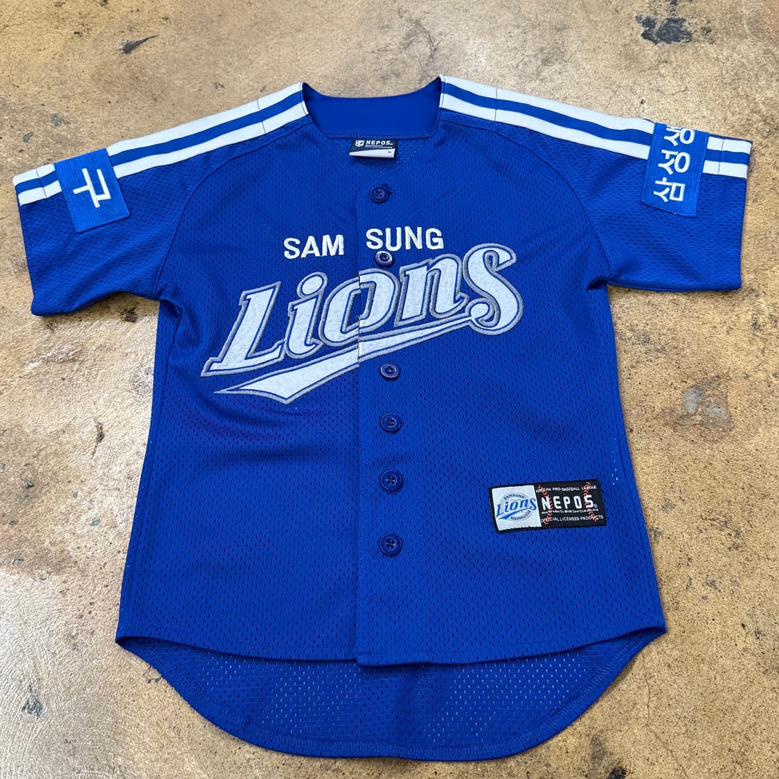 [5] 삼성 라이온즈 야구 유니폼 블루 b15 상품이미지2