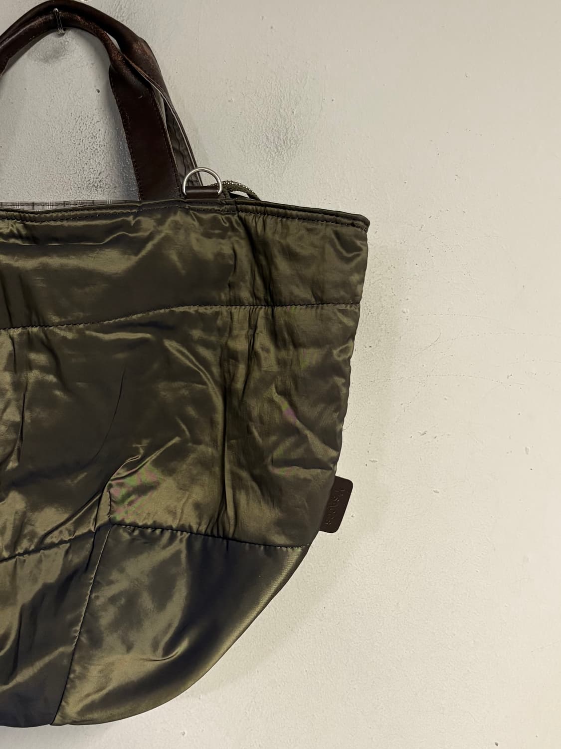 Y‘SACCS nylon patchwork tote bag  상품이미지4