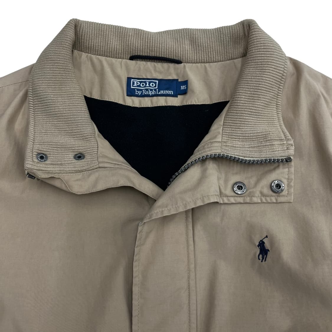 폴로 랄프로렌 90's 네이비포니 베이지 자켓 105 상품이미지4
