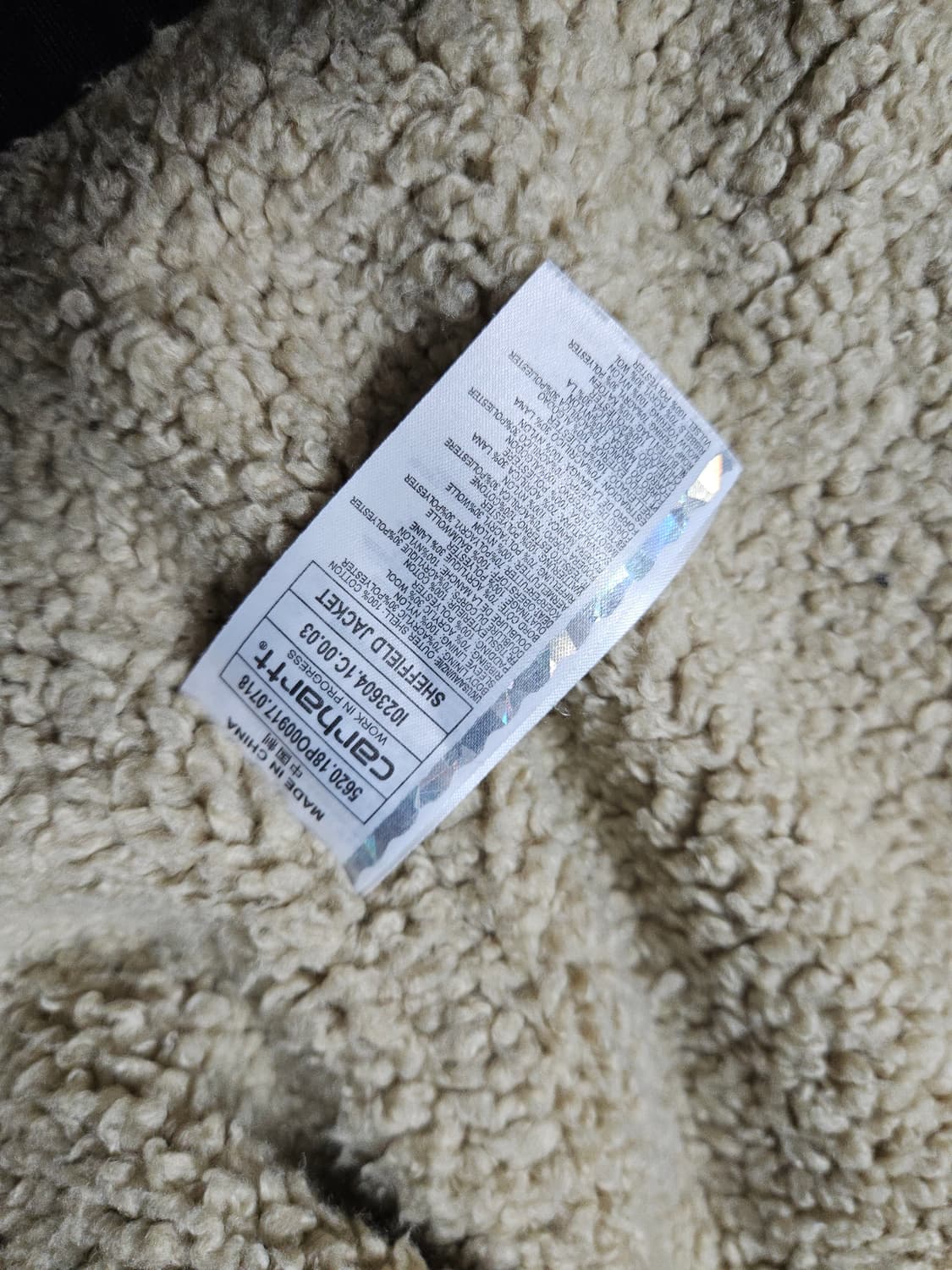 칼하트 WIP 덱자켓 쉐필드 XL 상품이미지6