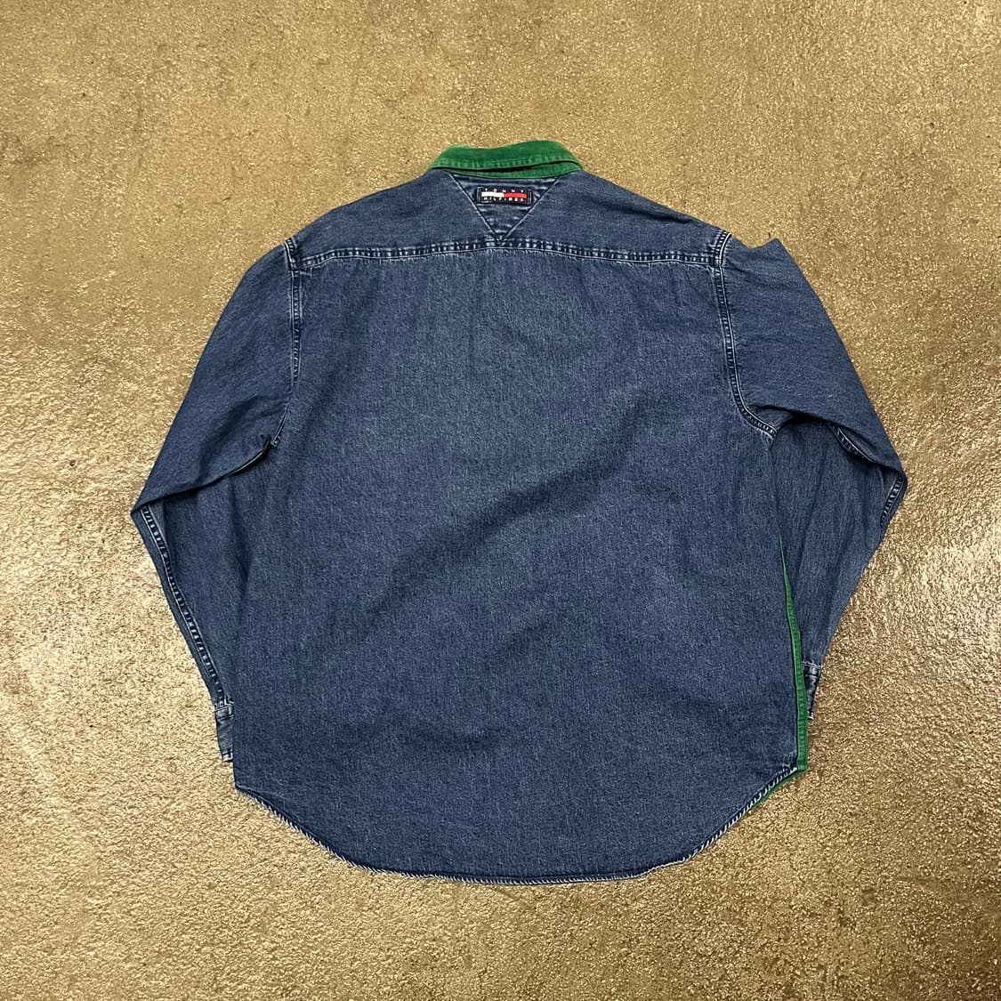 90s 타미진스 코듀로이 데님 셔츠 (105) 상품이미지4