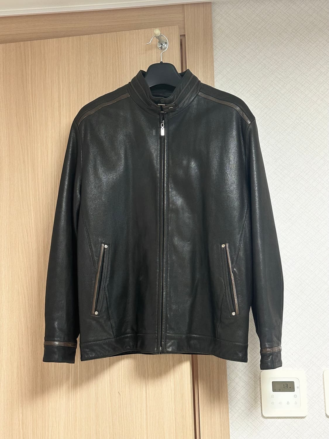 양가죽자켓 다크브라운 상품이미지1