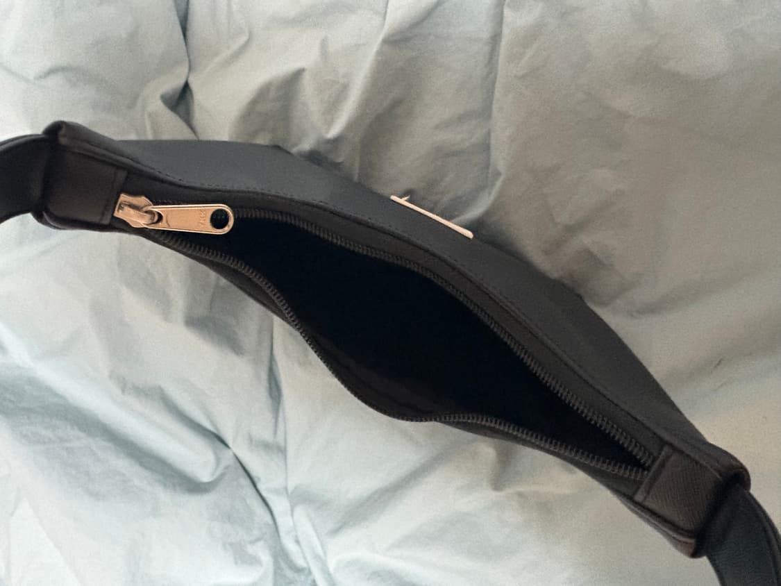 이미스 레더 호보백 블랙 상품이미지3