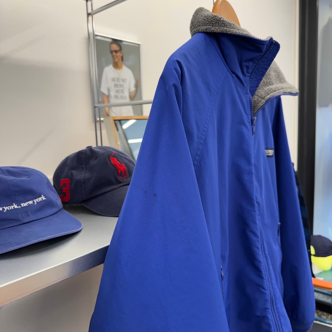 90s 랜즈앤드 Lands End 플리스 웜업 자켓 (M)   상품이미지3