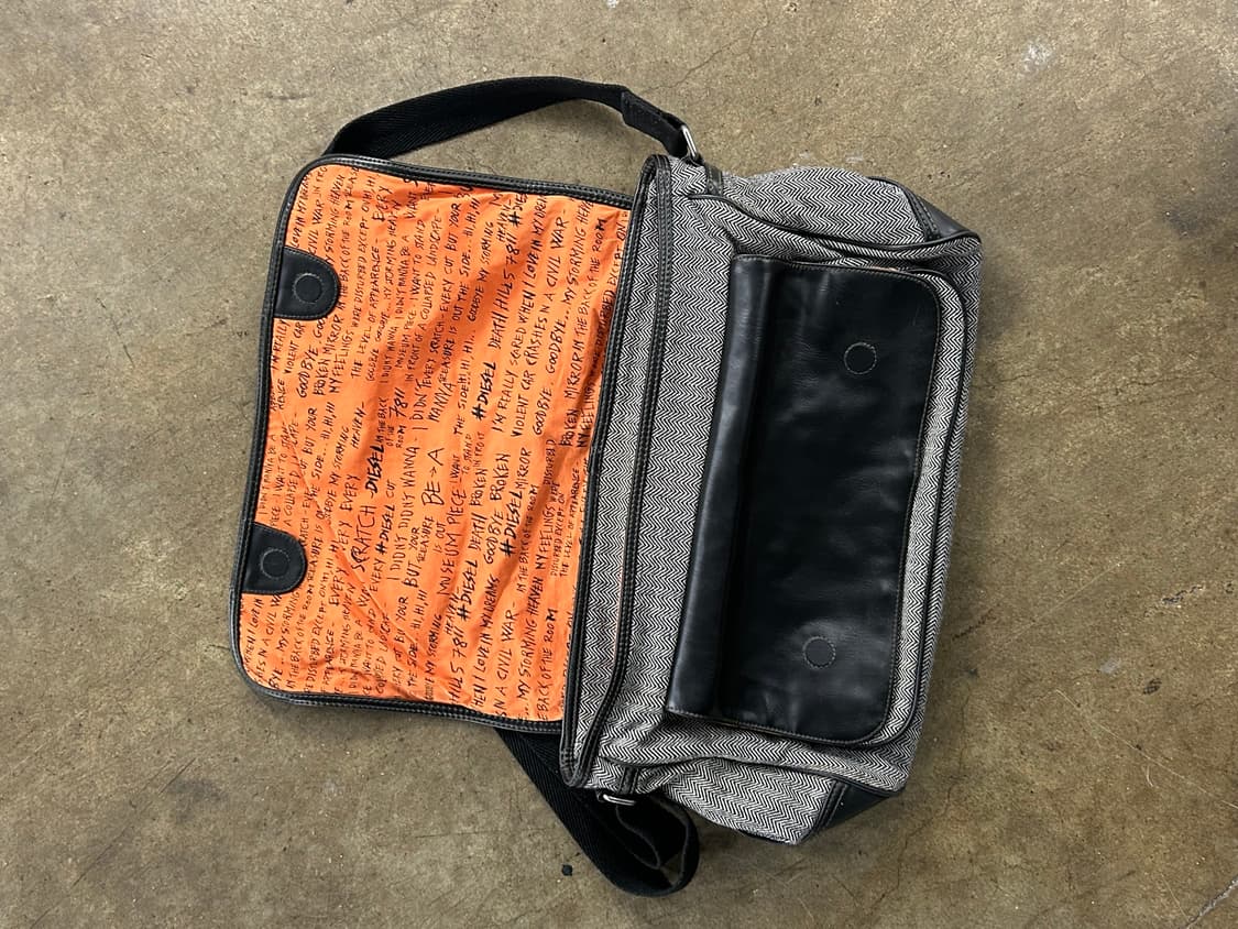 디젤 헤링본 메신저백 크로스백 상품이미지9