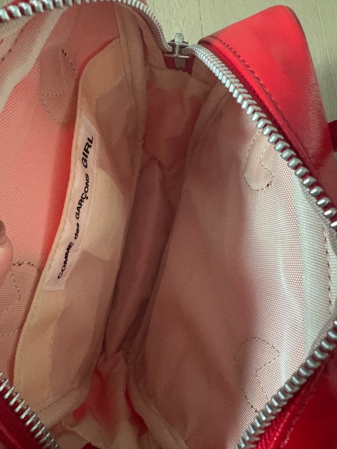 꼼데가르송걸 프릴 토트백 상품이미지5