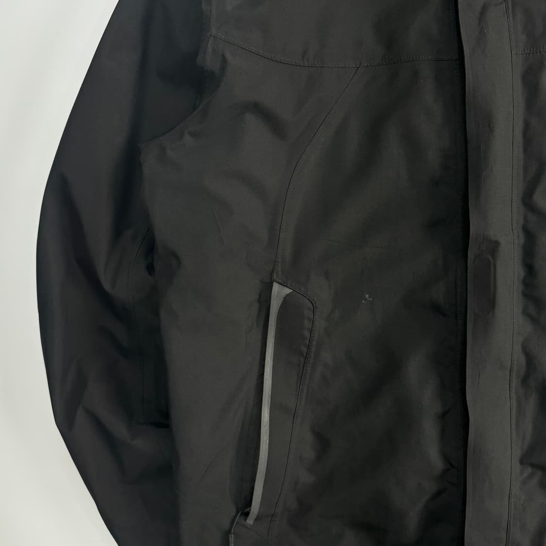 Columbia 콜롬비아 이중 지퍼 블랙 바람막이 상품이미지6