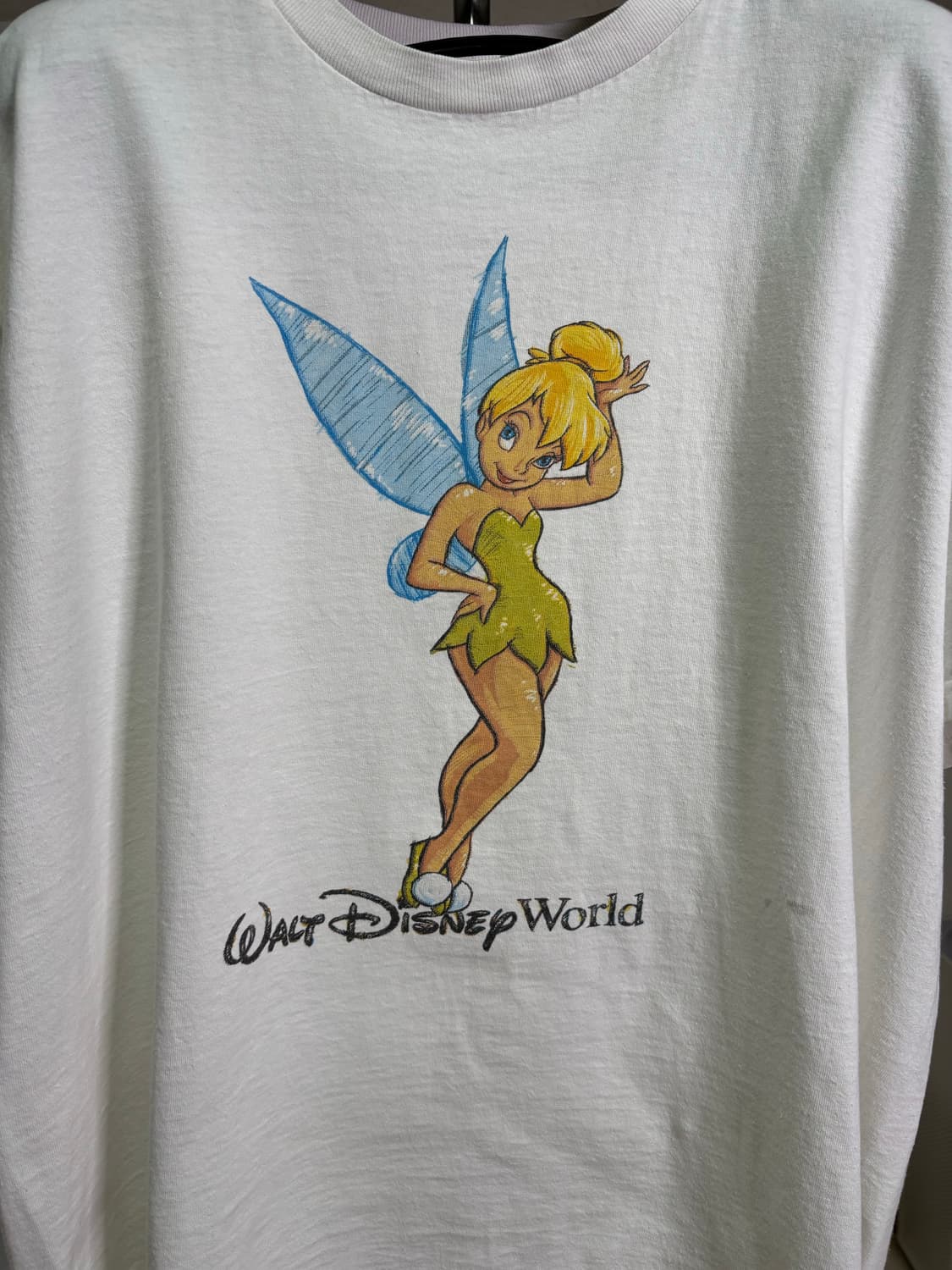 90s Walt Disney World 디즈니 팅커벨 빈티지 티셔츠 상품이미지4
